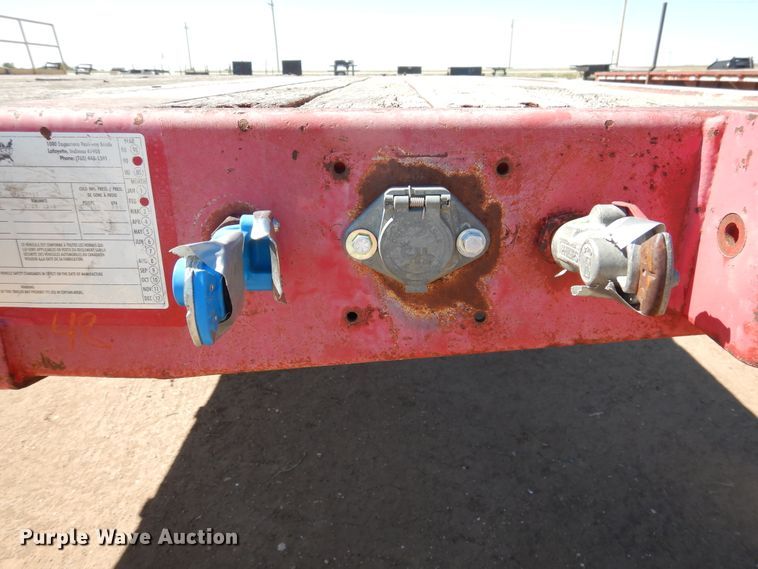 image for item DD0270 1999 Wabash flatbed trailer