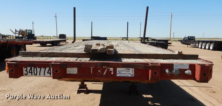 image for item DD0272 1995 Fontaine FTW-5-8048WSAW flatbed trailer