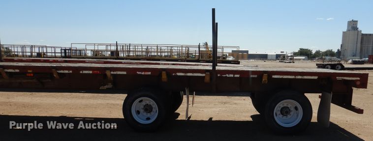 image for item DD0272 1995 Fontaine FTW-5-8048WSAW flatbed trailer