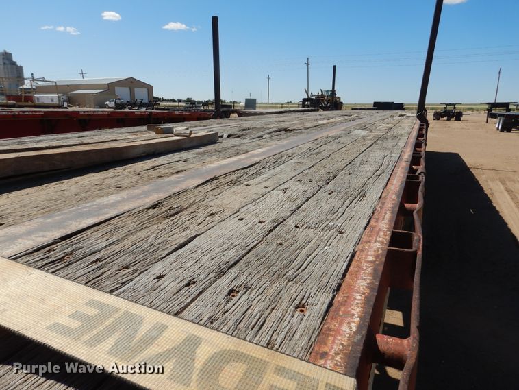 image for item DD0272 1995 Fontaine FTW-5-8048WSAW flatbed trailer