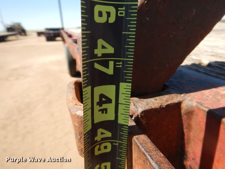 image for item DD0272 1995 Fontaine FTW-5-8048WSAW flatbed trailer