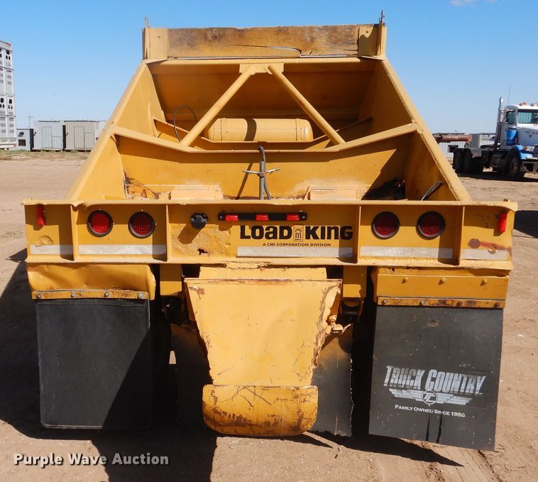 image for item DD0273 1988 Trail King 1827-0-3Axle bottom dump trailer
