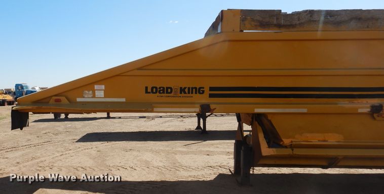 image for item DD0273 1988 Trail King 1827-0-3Axle bottom dump trailer