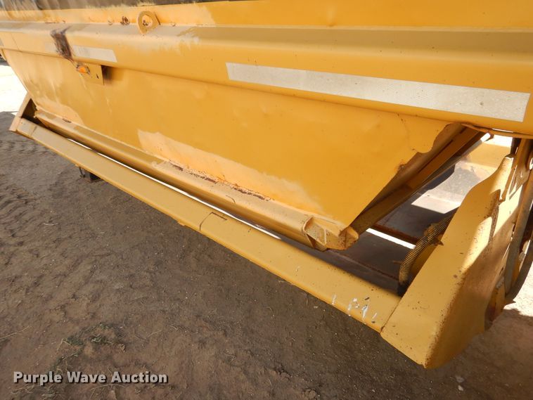 image for item DD0273 1988 Trail King 1827-0-3Axle bottom dump trailer