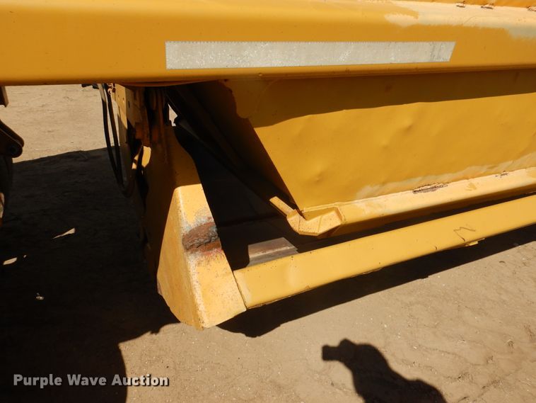 image for item DD0273 1988 Trail King 1827-0-3Axle bottom dump trailer