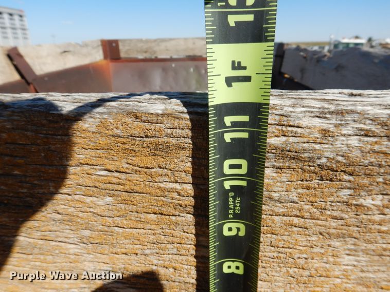 image for item DD0273 1988 Trail King 1827-0-3Axle bottom dump trailer