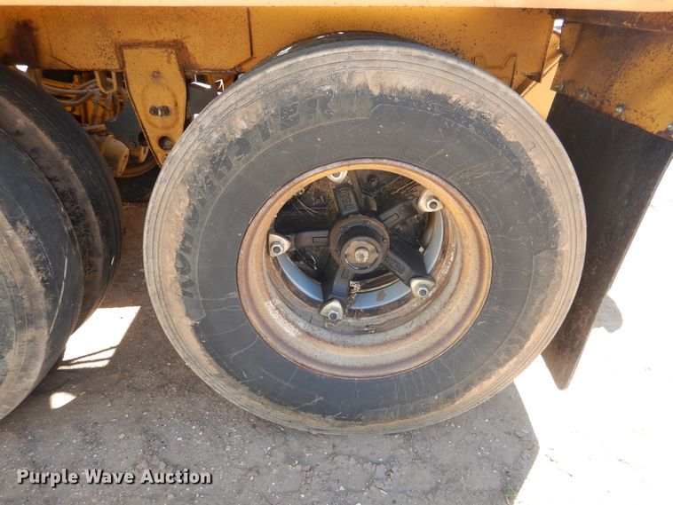 image for item DD0273 1988 Trail King 1827-0-3Axle bottom dump trailer