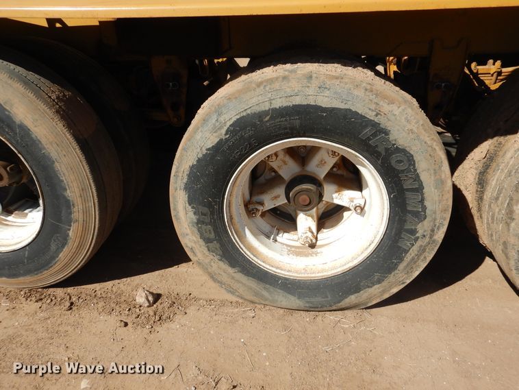 image for item DD0273 1988 Trail King 1827-0-3Axle bottom dump trailer