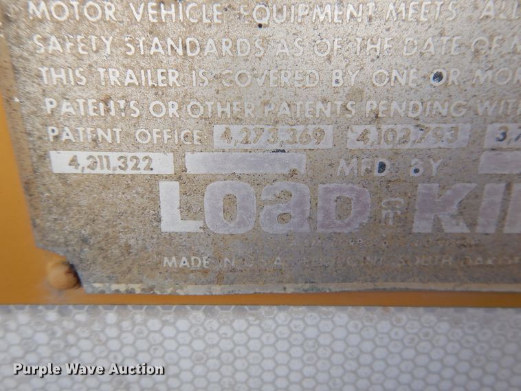 image for item DD0273 1988 Trail King 1827-0-3Axle bottom dump trailer