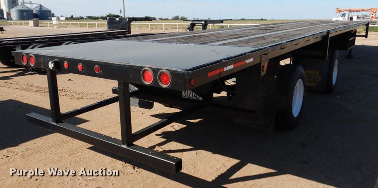 image for item DD0277 1995 Fontaine FTW-5-8048WSAW flatbed trailer