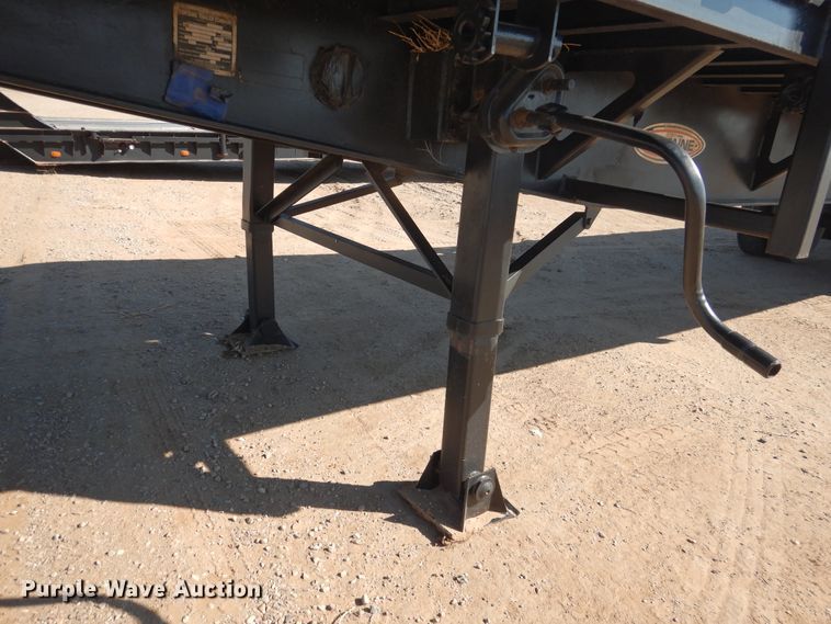 image for item DD0277 1995 Fontaine FTW-5-8048WSAW flatbed trailer