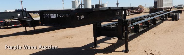 image for item DD0278 Shop built chassis trailer