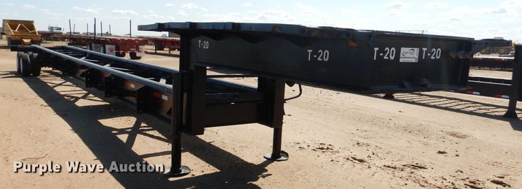 image for item DD0278 Shop built chassis trailer