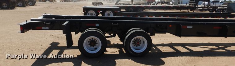 image for item DD0278 Shop built chassis trailer