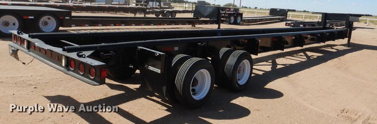 image for item DD0278 Shop built chassis trailer