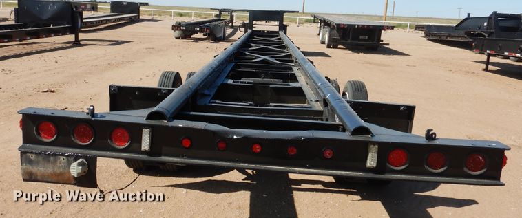 image for item DD0278 Shop built chassis trailer