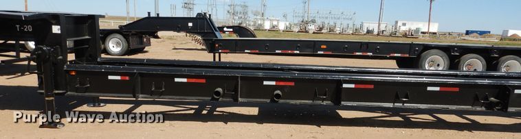 image for item DD0278 Shop built chassis trailer