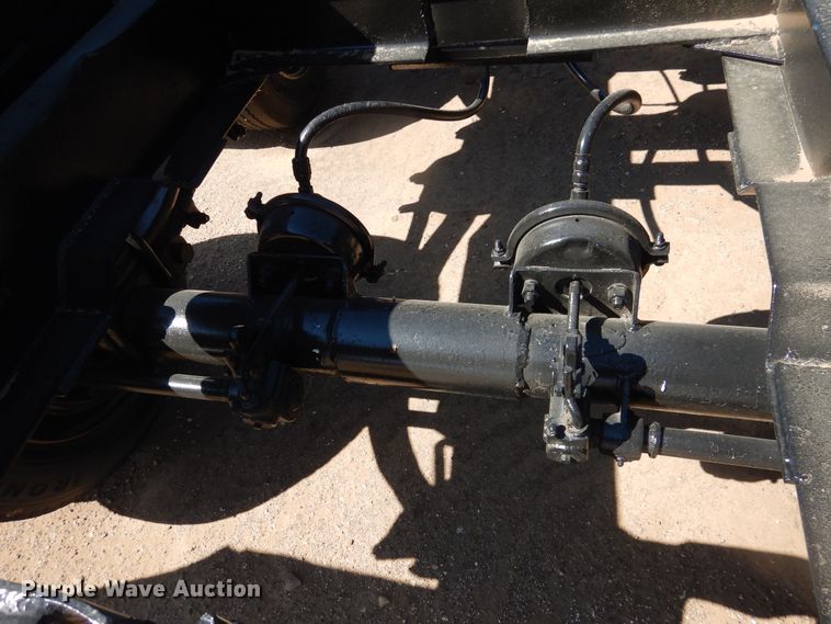 image for item DD0278 Shop built chassis trailer