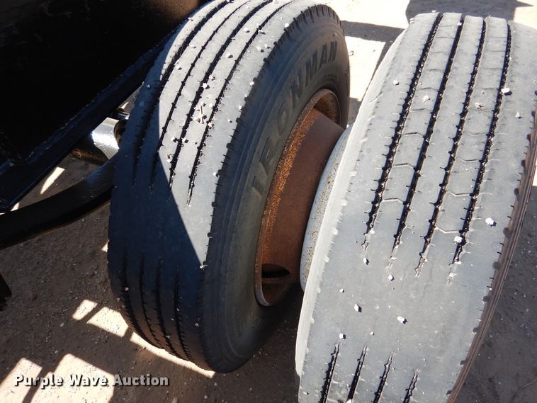 image for item DD0278 Shop built chassis trailer