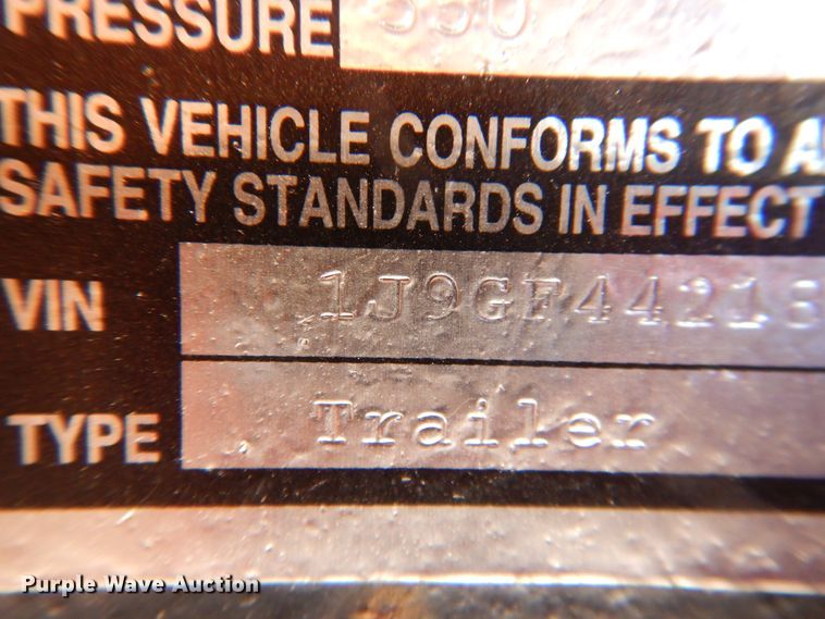 image for item DD0279 2008 John Kerr equipment trailer