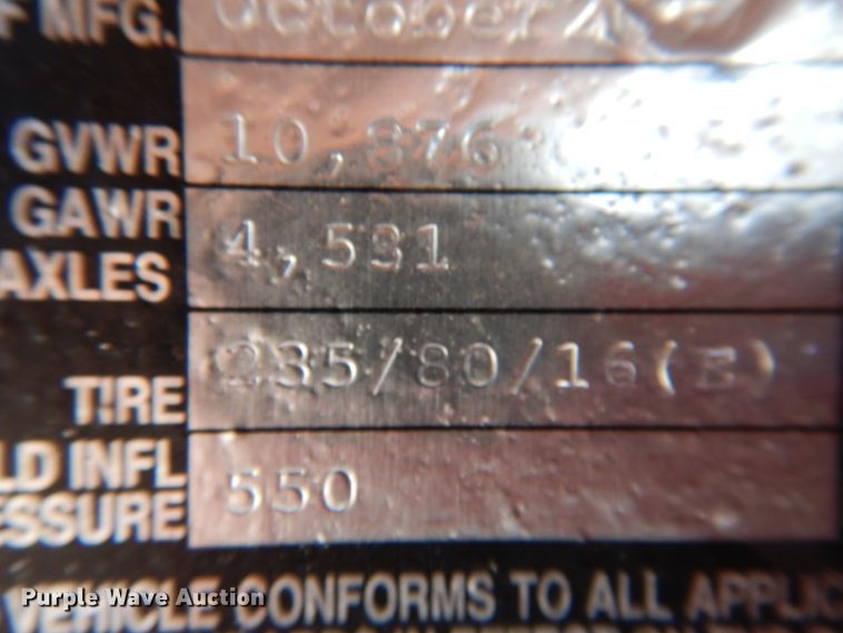 image for item DD0279 2008 John Kerr equipment trailer