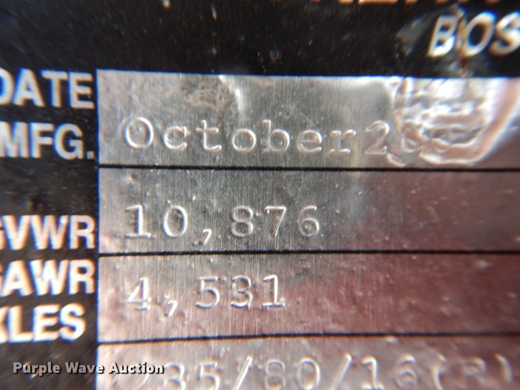 image for item DD0279 2008 John Kerr equipment trailer