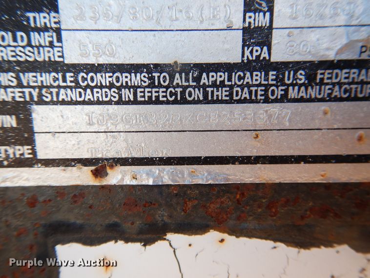 image for item DD0282 2012 John Kerr pipe trailer