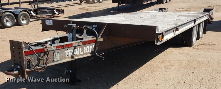 image for item DD0283 2000 Trail King TK20-2400 equipment trailer