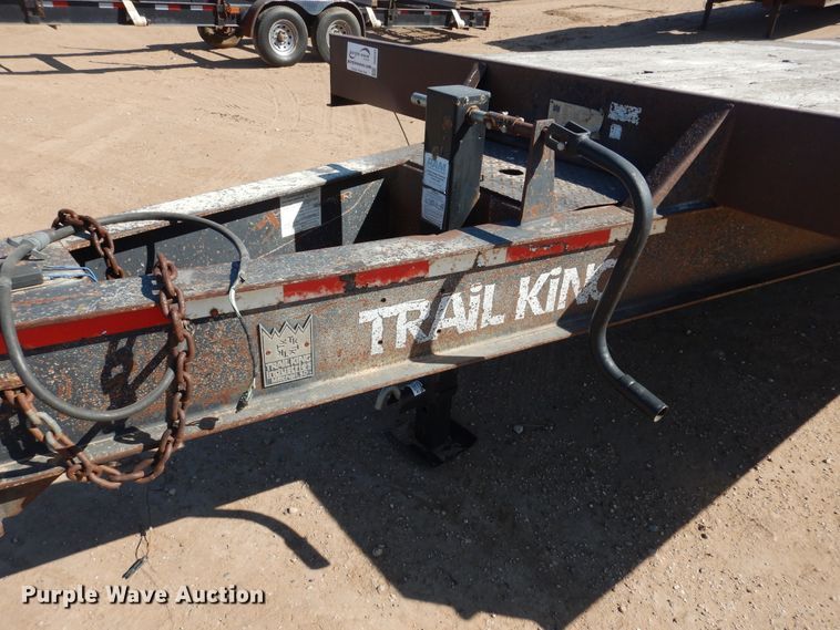 image for item DD0283 2000 Trail King TK20-2400 equipment trailer
