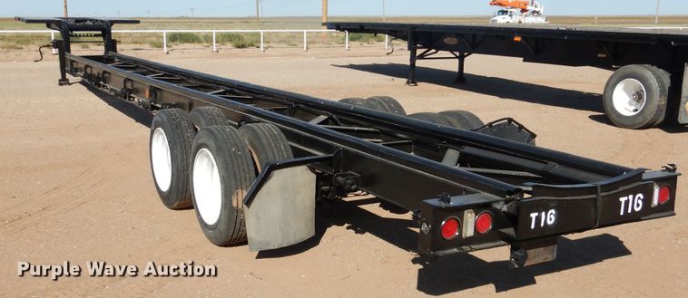 image for item EL9237 1984 Dakota chassis trailer