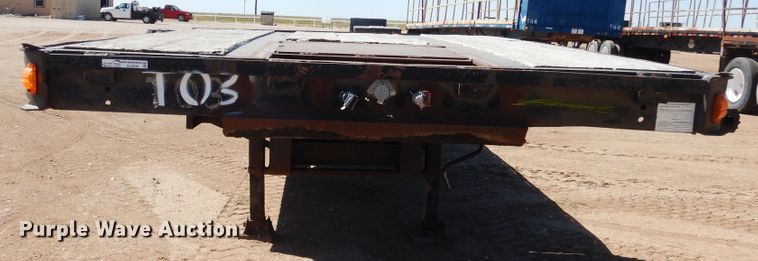 image for item EL9240 1979 Vulcan drop deck trailer