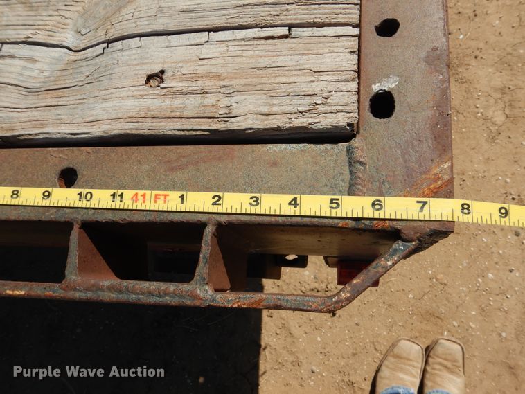 image for item EL9240 1979 Vulcan drop deck trailer