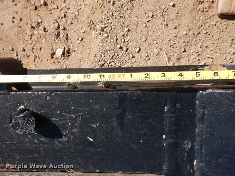 image for item GR9252 1981 Nuttall drop deck oilfield trailer