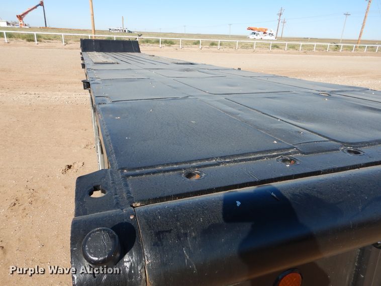 image for item GR9252 1981 Nuttall drop deck oilfield trailer