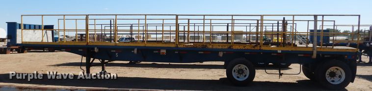 image for item GR9255 2001 Utility Trailer flatbed trailer