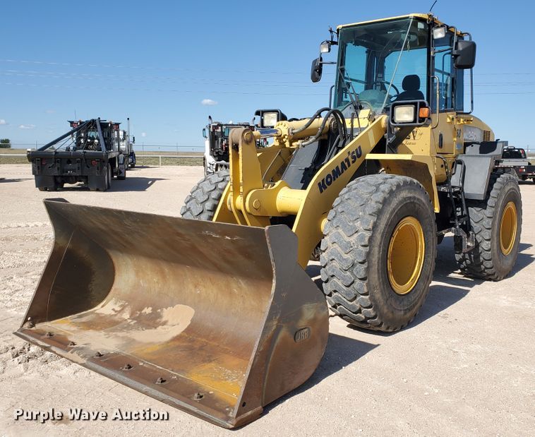 image for item HO9600 2008 Komatsu WA250-6  wheel loader