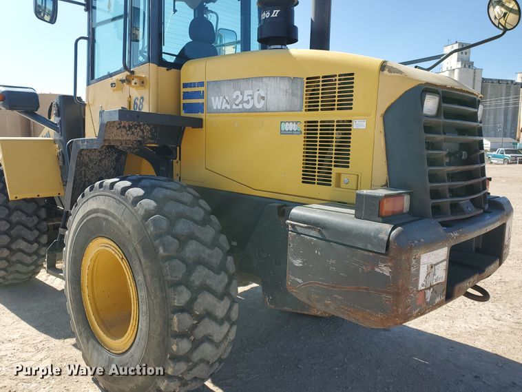 image for item HO9600 2008 Komatsu WA250-6  wheel loader