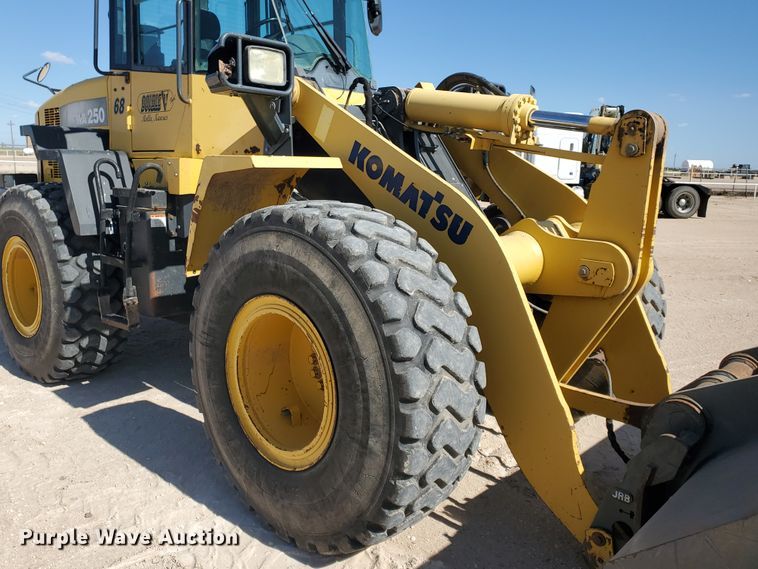 image for item HO9600 2008 Komatsu WA250-6  wheel loader