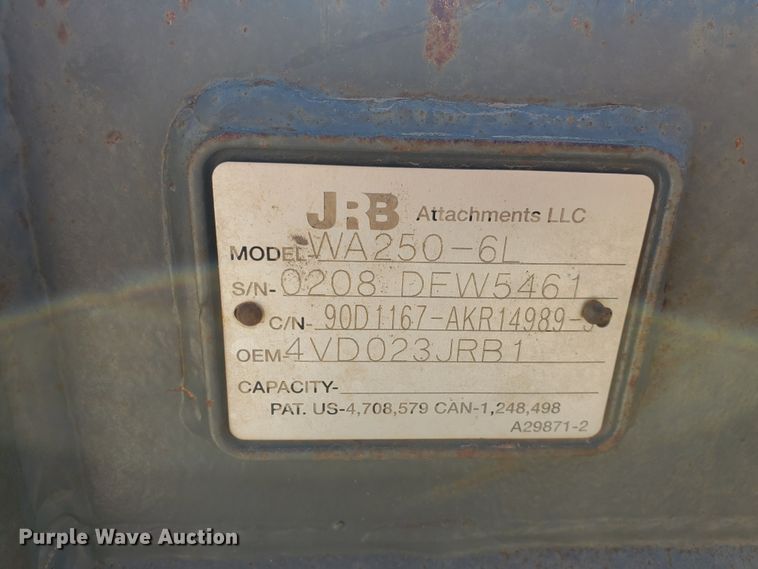 image for item HO9600 2008 Komatsu WA250-6  wheel loader