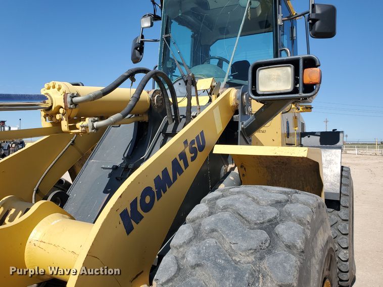 image for item HO9600 2008 Komatsu WA250-6  wheel loader