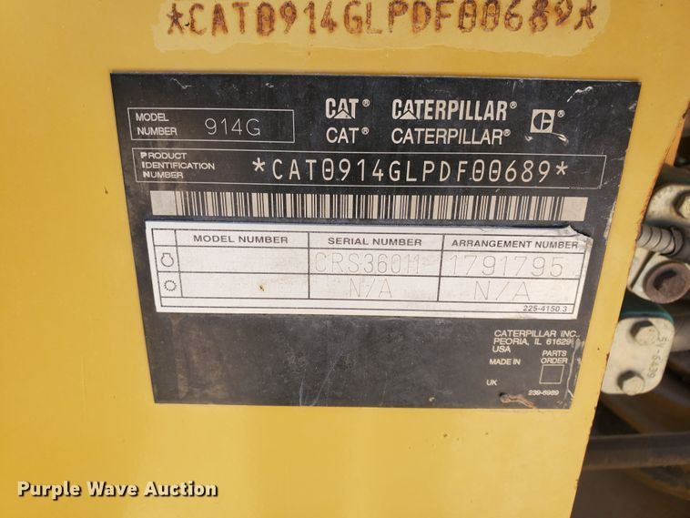 image for item HO9601 2006 Caterpillar 914G  wheel loader