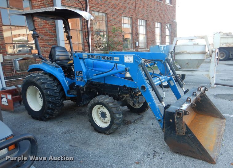 image for item AE9671 New Holland TC33D  MFWD tractor