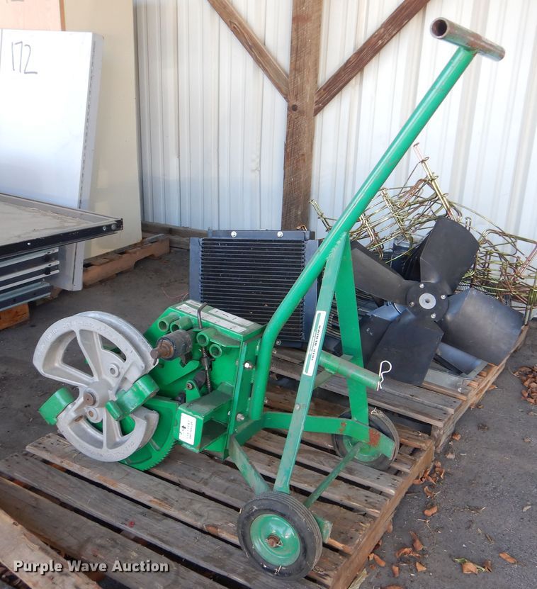 Greenlee 1818 conduit bender in Tulsa, OK Item AE9691 sold Purple Wave