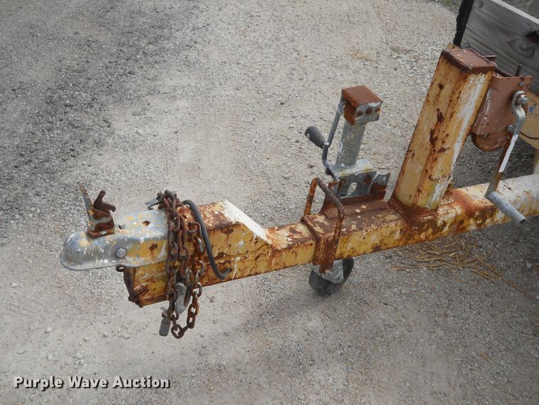 image for item DF4565 Shop built utility trailer