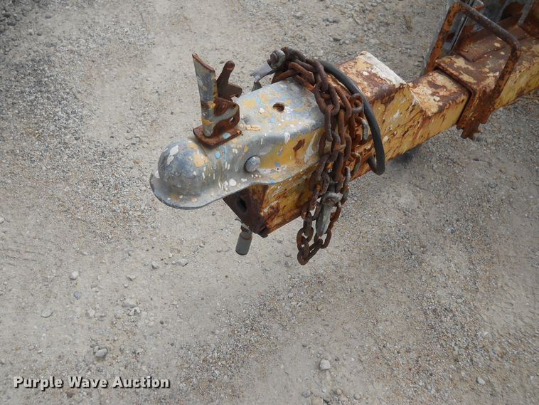 image for item DF4565 Shop built utility trailer