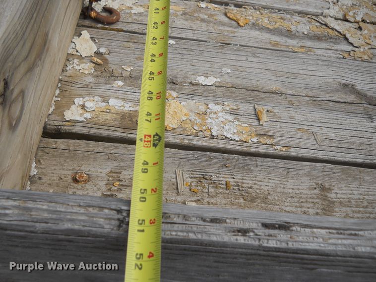 image for item DF4565 Shop built utility trailer