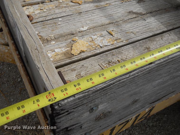 image for item DF4565 Shop built utility trailer