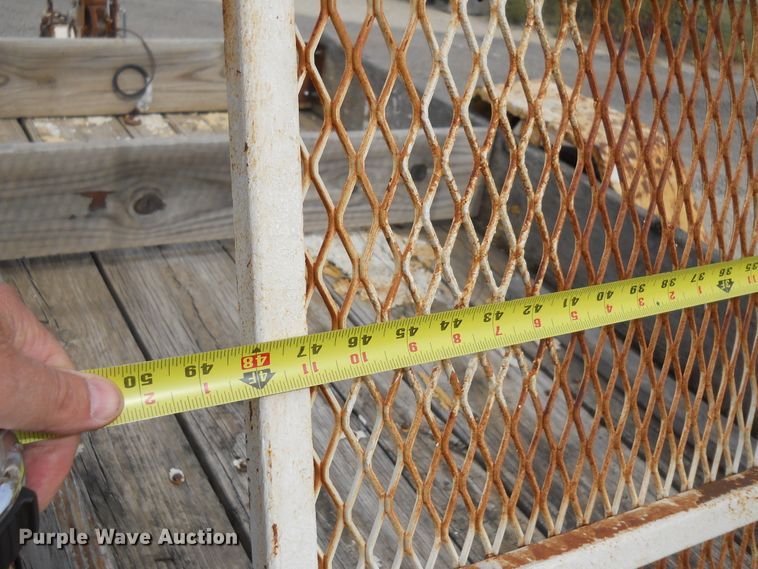 image for item DF4565 Shop built utility trailer