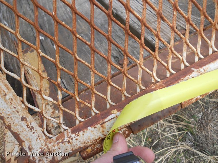 image for item DF4565 Shop built utility trailer