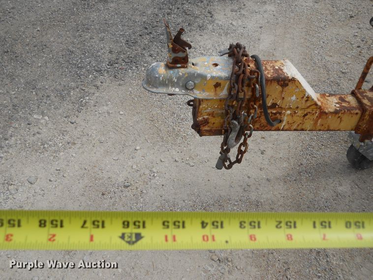 image for item DF4565 Shop built utility trailer